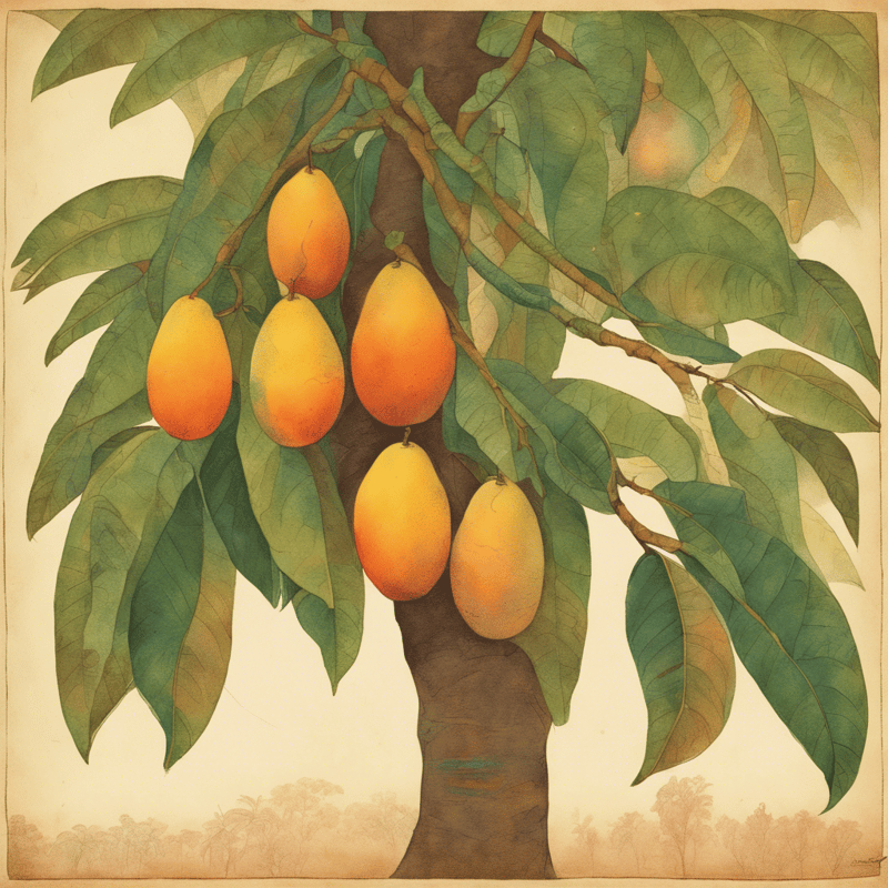 Mango Cardamom Ice Cream