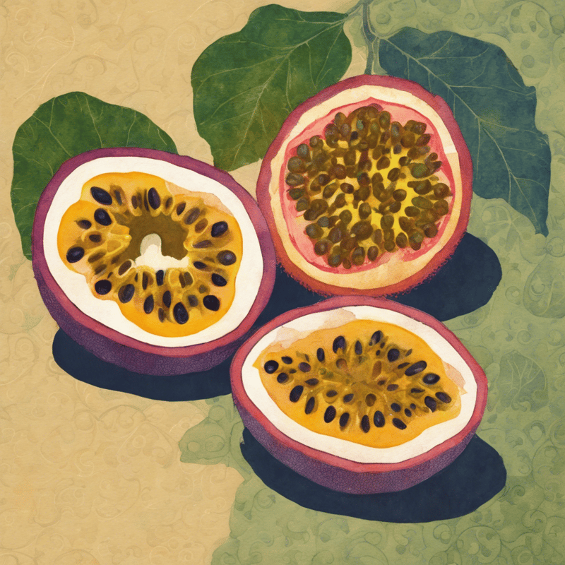 Passion Fruit Ice Cream